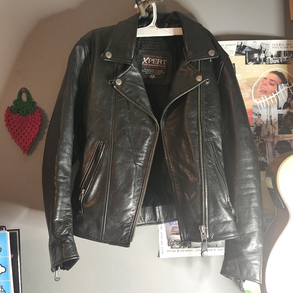 Leather jacket